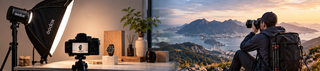 Fotografia de Produtos em Casa e Kit Leve para Viagens: Como Montar o Setup Ideal